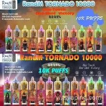 Dùng một lần ecig randm 10k puffs pen puffbar